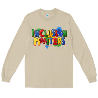 Mushroom Inclusion matters Long Sleeve Tee - FaDigitalArtStudio