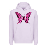 Lilac floral pink butterfly Premium Hoodie - Jasminsmagicworld