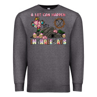 Charcoal Heather easter a lot can happen in three days Premium Sweatshirt - AdoDesignShop