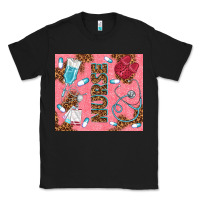 Black pink glitter nurse Classic Tee - TumblerDesignByShophia