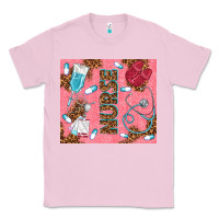 Bubblegum Pink pink glitter nurse Classic Tee - TumblerDesignByShophia