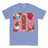 Colony Blue pink glitter nurse Classic Tee - TumblerDesignByShophia