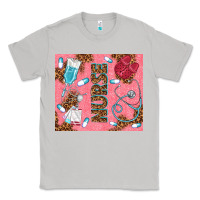 Moon Dust pink glitter nurse Classic Tee - TumblerDesignByShophia