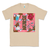 Mushroom pink glitter nurse Classic Tee - TumblerDesignByShophia