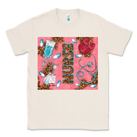 Natural pink glitter nurse Classic Tee - TumblerDesignByShophia