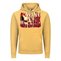 Vintage Mustard Wine is my Valentine's Day Vintage Hoodie - FaDigitalArtStudio