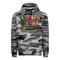 Slate Camo peace love summer Premium Hoodie - CowhideDigitalArt