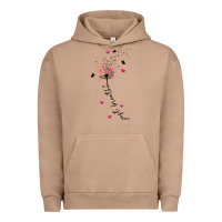 Pigment Burro just breathe Urban Hoodie - JahusDesignShop