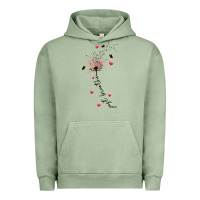 Pigment Oil Green just breathe Urban Hoodie - JahusDesignShop