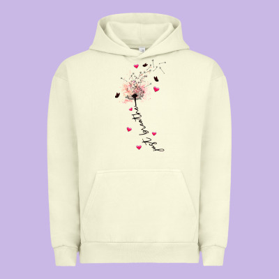 Just Breathe Urban Hoodie Designed By Jahusdesignshop