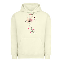 Pigment Pistachio just breathe Urban Hoodie - JahusDesignShop