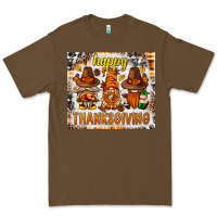 Cacao Happy Thanksgiving gnomes Premium Tee - NancyCooperArtShop