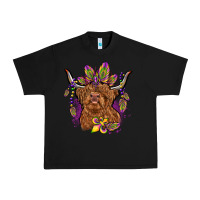 Black mardi gras cow Urban Heavy Tee - OliviaCreatesArt
