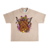 French Oak mardi gras cow Urban Heavy Tee - OliviaCreatesArt