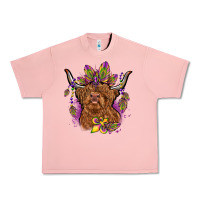 Salmon mardi gras cow Urban Heavy Tee - OliviaCreatesArt