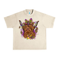 Sandshell mardi gras cow Urban Heavy Tee - OliviaCreatesArt