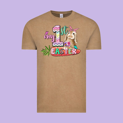 My First Easter Day Vintage Tee Designed By Cowgirlartshop