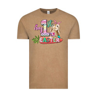 Vintage Coffee My first Easter Day Vintage Tee - CowGirlArtShop