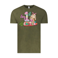 Vintage Olive My first Easter Day Vintage Tee - CowGirlArtShop