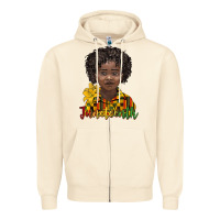 Sandshell juneteenth black boy Zipper Hoodie - BarkalooDesign