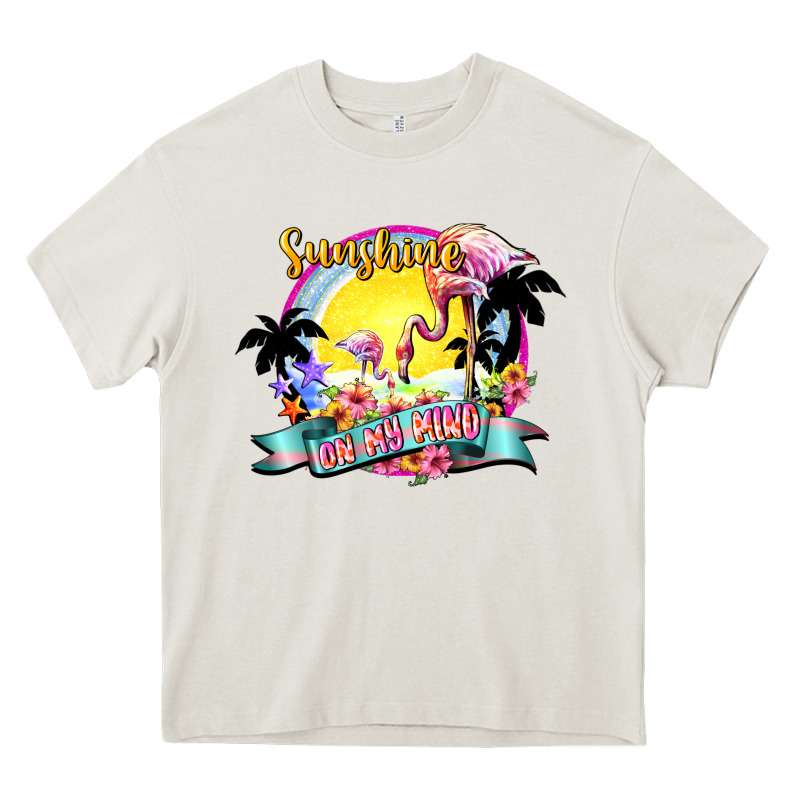 Sunshine On My Mind Heavy Core Tee by NancyCooperArtShop | Teevron