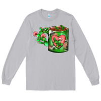 Moon Dust Cactus Coffee cup Long Sleeve Tee - FaDigitalArtStudio
