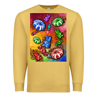 Antique Gold candies  air freshener Premium Sweatshirt - AdoDesignShop