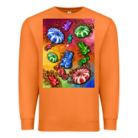 Carrot candies  air freshener Premium Sweatshirt - AdoDesignShop
