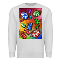 Dove Grey candies  air freshener Premium Sweatshirt - AdoDesignShop