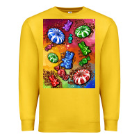 Lemon candies  air freshener Premium Sweatshirt - AdoDesignShop