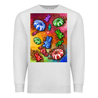 Oatmeal Heather candies  air freshener Premium Sweatshirt - AdoDesignShop