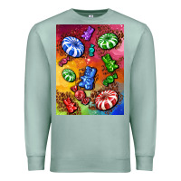 Seafoam candies  air freshener Premium Sweatshirt - AdoDesignShop