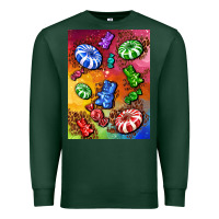 Sports Green candies  air freshener Premium Sweatshirt - AdoDesignShop