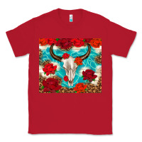 Red bull skull rose Classic Tee - TumblerDesignByShophia