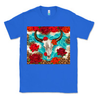 True Royal bull skull rose Classic Tee - TumblerDesignByShophia