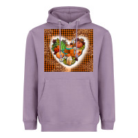 Lavender western fall heart Heavyweight Hoodie - AdoDesignShop