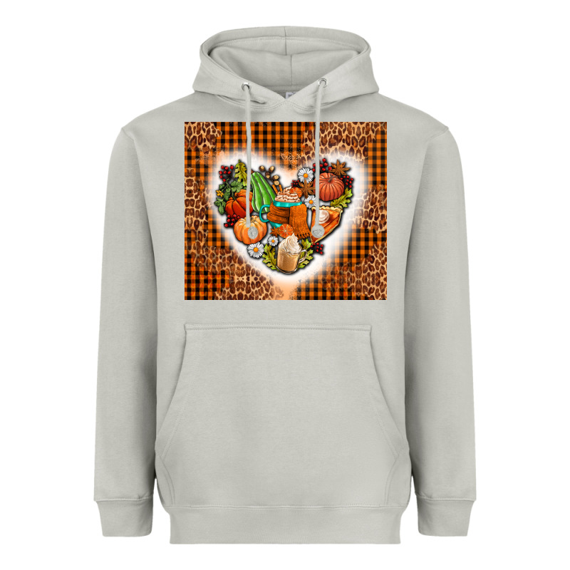 Western Fall Heart Heavyweight Hoodie by AdoDesignShop | Teevron