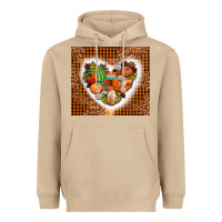 Mushroom western fall heart Heavyweight Hoodie - AdoDesignShop
