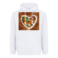 White western fall heart Heavyweight Hoodie - AdoDesignShop