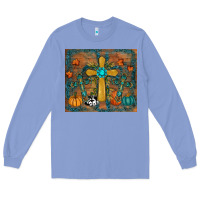 Colony Blue fall cross tumbler Long Sleeve Tee - RanaPortraitStore