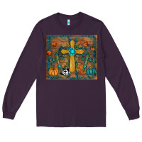 Plum fall cross tumbler Long Sleeve Tee - RanaPortraitStore