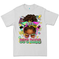 Dove Grey 80's babe afro messy bun Premium Tee - texasbilliewilder