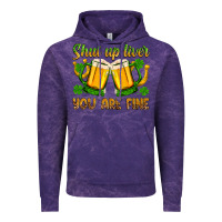 Cloud Purple St. Patrick’s Day shut up liver you are fine Vintage Hoodie - OliviaCreatesArt
