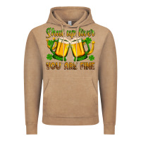 Vintage Coffee St. Patrick’s Day shut up liver you are fine Vintage Hoodie - OliviaCreatesArt