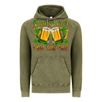 Vintage Olive St. Patrick’s Day shut up liver you are fine Vintage Hoodie - OliviaCreatesArt
