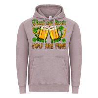 Vintage Zinc St. Patrick’s Day shut up liver you are fine Vintage Hoodie - OliviaCreatesArt