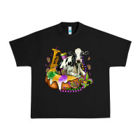 Black holstein mardi gras Urban Heavy Tee - OliviaCreatesArt