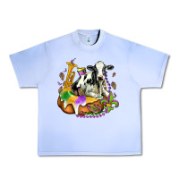 Grape Ice holstein mardi gras Urban Heavy Tee - OliviaCreatesArt