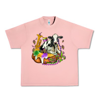 Salmon holstein mardi gras Urban Heavy Tee - OliviaCreatesArt