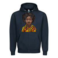 Navy black boy Zipper Hoodie - BarkalooDesign